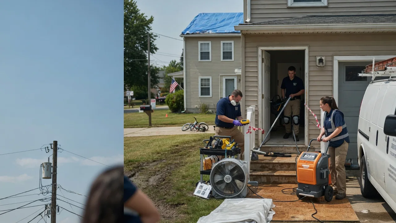Water Damage Repair in Versailles, IL near me